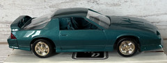ERTL NIB DEALER PROMO CAR 1991 CAMARO Z-28 DARK TEAL BLUE MEATALLIC #6039