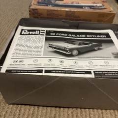 Original Revell H-1227 1959 Ford Fairlane Skyliner Retractable 1/25 Unbuilt