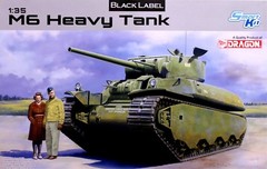 Dragon 1/35 6798 US M6 Heavy Tank (Designed during WWII, Trials Only)