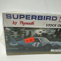 Vintage Factory Sealed JO-HAN SUPERBIRD by Plymouth STOCK OR RACE GC-1470 Sealed