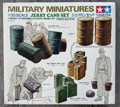 MILITARY MINIATURES JERRY CANS SET Tamiya Model Kit 35026 1/35 SEALED PARTS