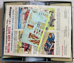 1959 Hubley Indianapolis 500 Racer Die-cast Metal Model Kit Itemized Complete