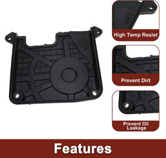 Engine Timing Cover for Hyundai Accent 1.6L L4 2001-2011 Timing Chain Cover Repl