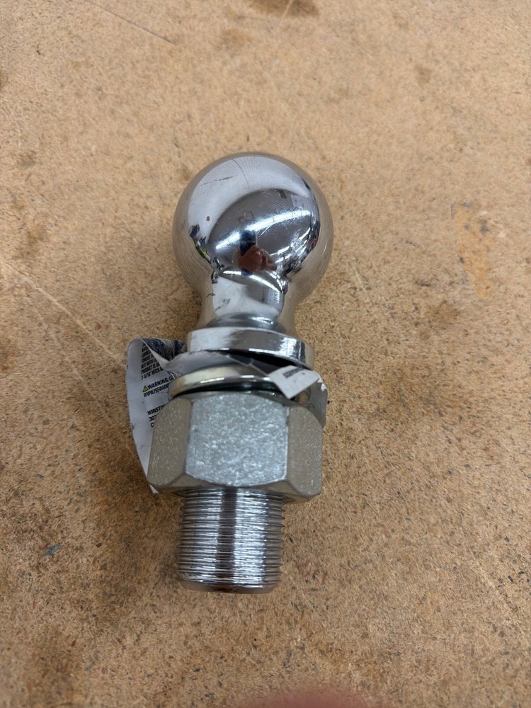 TowSmart Class 4 12,000 lb. 2-5/16 in. Ball, 1-1/4 in. Shank, Chrome Hitch Ball