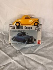 Plastic model car kit lot – Packard, Ford (see description / photos)!