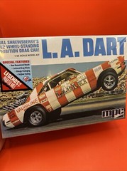 LA Dart Drag Car Engine Trans Headers Seat Cage Model Parts MPC 1:25 New L3