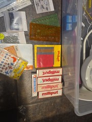 Lot Of Various Model Making Equipment Including Light W/ Magnifying Glass, Etc.