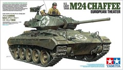 TAMIYA 1/35 MILITARY MINIATURE No.391 U.S. TANK M24 CHAFFEE EURO THEATER 35391