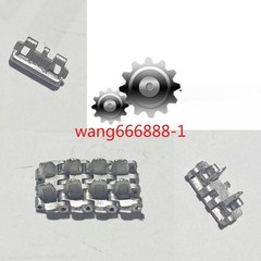 1/35 German Panzer 022 38(t)/Marder Ⅲ 3M Tank Metal Tracks For MiniArt/Dragon