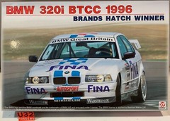 AOSHIMA BEEMAX B24045 1/24 BMW 320i BTCC 1996 Brands Hatch Winner Kit