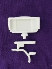 1970 Firebird RADIATOR & HOSE from Revell 1:24 Model Kit 70 Pontiac Trans Am