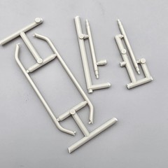 AMT/ERTL 1/25 Grave Digger Monster Truck Parts Kitbash Cage Bars 19 20 129 131