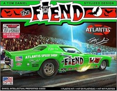 Atlantis Tom Daniel The Fiend Funny Car – Snap Together Plastic Model Car Kit