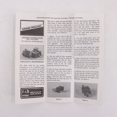 1/24 Model Car Detail Lot: V8 Engine Intake Transmission Curbside Dioramics