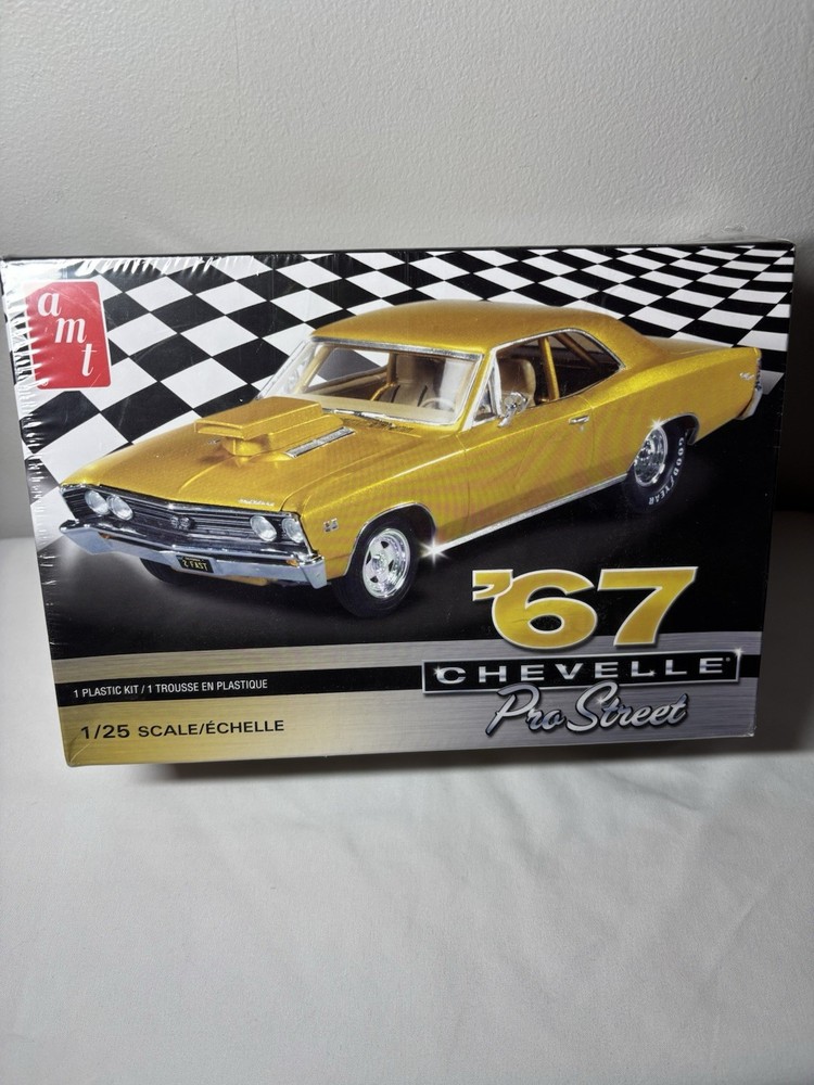 AMT Chevy ’67 Chevelle Pro Street model kit NEW in Factory SEALED Box
