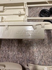 Jo-Han Plymouth Police Emergency Wagon 1:25 Model Kit #C-5100 (STARTED / READ)