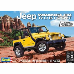 Revell Jeep Wrangler Rubicon Plastic Model Kit 1:25 Scale 85-4501