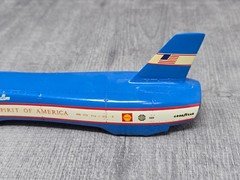 Vintage John Shinton Spirit of America Built Model Land Speed Record Signed