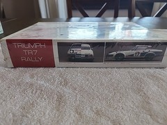 Rare Gunze Sangyo Triumph TR7 Rally 1:24 plastic model kit G-136:600 Sealed NOS