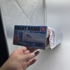 AMT Great Dane 40 Reefer Trailer Coors Plastic Model Kit AMT1249 W/ Plastic Weld
