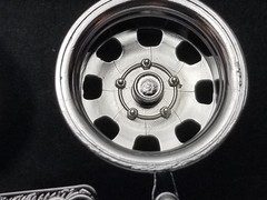 BASSETT STYLE RACING WHEELS from 77 Chevy Monte Carlo Salvinos JR 1:25 Model Kit