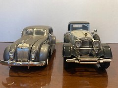 TWO Signature Models 1:32 Diecast Model: 1928 Ford and 1936 Chrysler Airflow