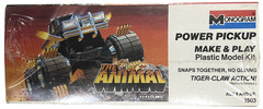 The Animal Power Pickup Monogram Vtg 1985 Model Kit NEW SEALED 4×4 X Claws #1503