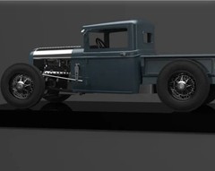 1/8 Scale 3D Resin Printed 32 Ford Pick Up Hotrod