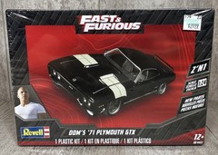 1/24 Revell Fast & Furious Dom’s ’71 Plymouth GTX Model Car Kit