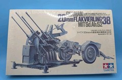 Tamiya Model Kit, Pkw.K1 Type 82 Kubelwagen 1/35 & German 20mm Flakvierling 38
