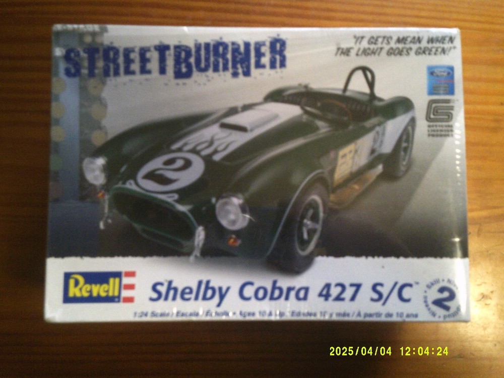 Revell Street Burner Shelby Cobra 427 S/C – Factory Sealed