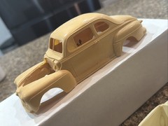 R & R RESIN 1948 FORD BUSINESS COUPE RESIN KIT! CIRCA 90’s-2000’s! VMCP!