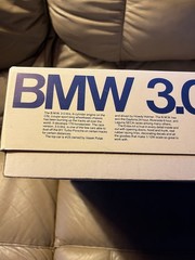 Entex BMW 3.0 3.5 CSL Model Kit No. 9030 1/12 Scale Rare Out Of Production Kit
