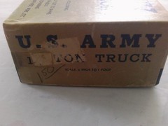 Austin Craft Solid Wood Model Kit US Army one and a half Ton Truck