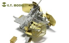 ET Model E35026 1/35 3.7cm Flak 43 Anti-Aircraft Gun Detail for Trumpeter 02311