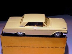 1962 FORD GALAXIE 500 HARDTOP PROMO – THE BEST THERE IS – MINT/ORIGINAL BOX!