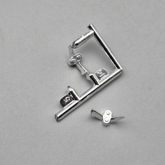 Monogram 1/25 1959 59 Cadillac Eldorado Parts Kitbash Chrome Fin Ornaments