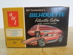 VINTAGE AMT SILHOUETTE “WORLD OF WHEELS” 3n1 MODEL KIT 1/25 DUPONT