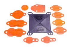 Jaz Products 730-001-01 Small Block Engine Block-Off Kit for Holley Carburetor