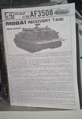 AFV 1/35 Scale M88A1 Recovery Tank Bergepanzer AF3508 Model Kit-unassembled