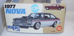 MPC 1977 CHEVY NOVA 3 IN 1 MODEL KIT 1:25 1-7707