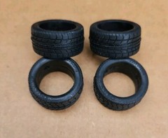 Tamiya 1/24 1991 MAZDA EFINI RX-7 WHEELS AND TIRES
