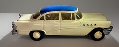 1955 Buick Roadmaster Annual Built Kit Car AMT Friction Model 1:25 Scale 2-Tone