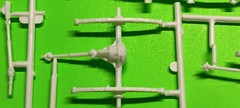 1977 Jeep Cj-7 1/24 4×4 Frame Axle Rear End Skid Plates Revell Dasiy Duke