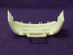 2021 Dodge Charger HELLCAT REAR BUMPER from 1:25 AMT Model Kit