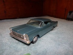 1965 Ford Galaxie 500XL Hardtop Original Dealer Promo Model Car