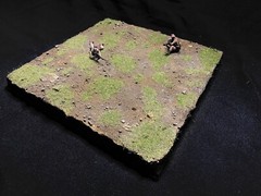 1/35 Scale Military Diorama Base Terrain Display Model Soldiers Figures Diecast