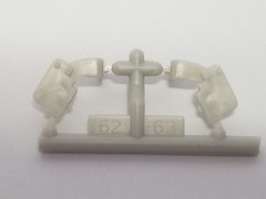 1958 Edsel Pacer HOOD HINGES from AMT 1:25 Model Kit 58