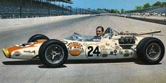 #24 Graham Hill American Red Ball Express Lola 1966 1/24th Scale Decals