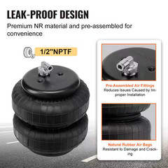 Air Bag Suspension Kit, Air Springs Suspension Bag Kit Compatible with 2003-2013